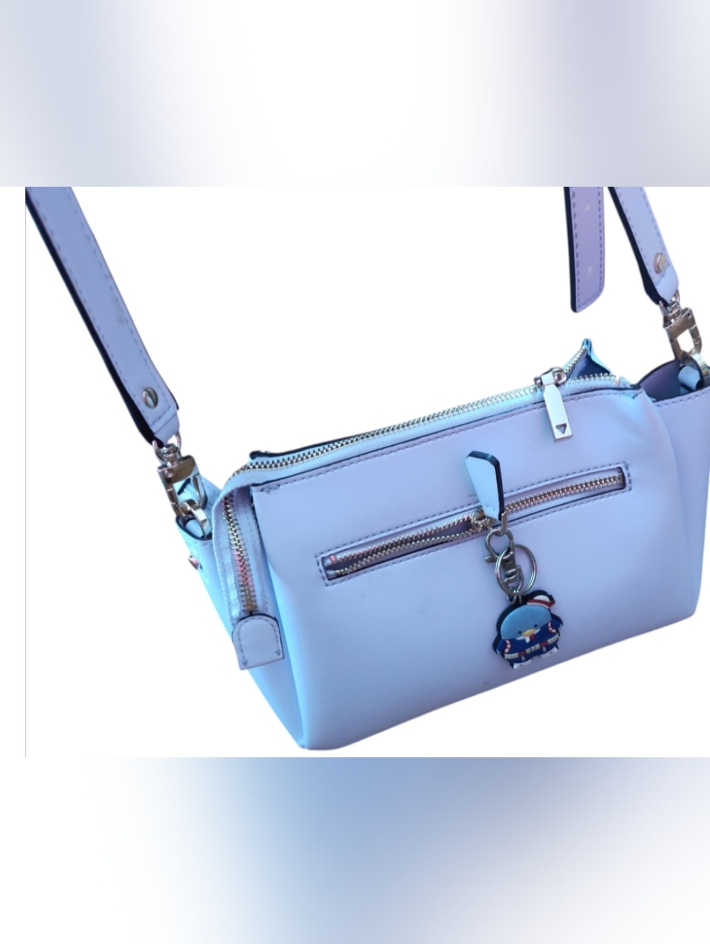 GUESS Iwona Tri Compartment Top Zip Xbody A shoulder bag a large compartment - Picture 2 of 8